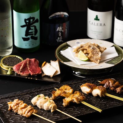 厳選された美酒と焼き鳥のマリアージュ