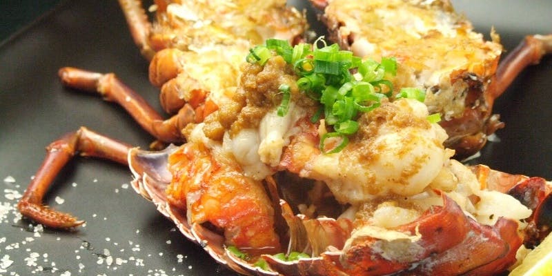 プレミアムコース2名様～あわび・伊勢海老の鉄板焼、フォアグラ大根など高級食材を使用した一皿が味わえる