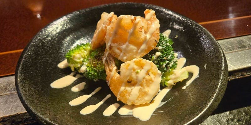 富士見コース2名様～ ホタテの磯辺焼やエビとブロッコリーの自家製マヨネーズ等当店ならではの一品を堪能