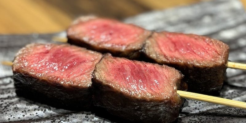 【炭火至福コース】特選和牛・四万十鶏・海鮮と素材に拘った豪華に楽しめる