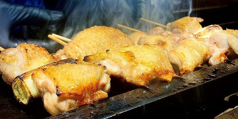 【たか樹コース】名物焼鳥＆和牛串等人気メニューを味わう全8品（カウンター席限定）