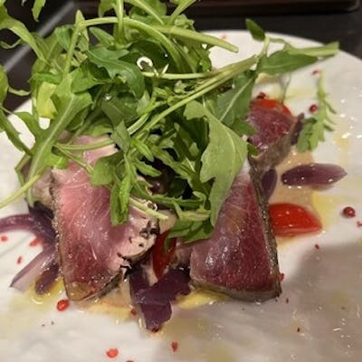 厚切り鮮魚のカルパッチョ