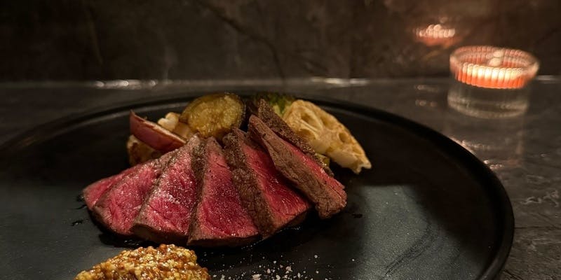 【近江牛を味わい尽くす】No.U肉尽くしコース 全6品＋1.5時間飲み放題（21：00来店）