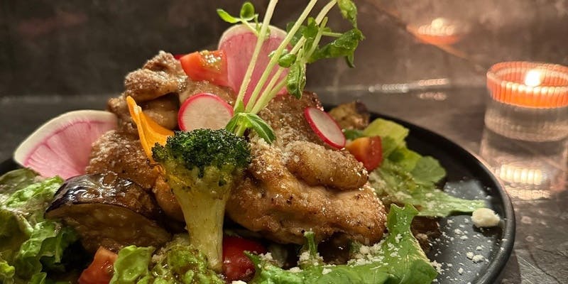 【ランチ利用も可能な1番人気】美食ランチ×満喫コース 全6品＋1.5時間飲み放題（21：00来店）