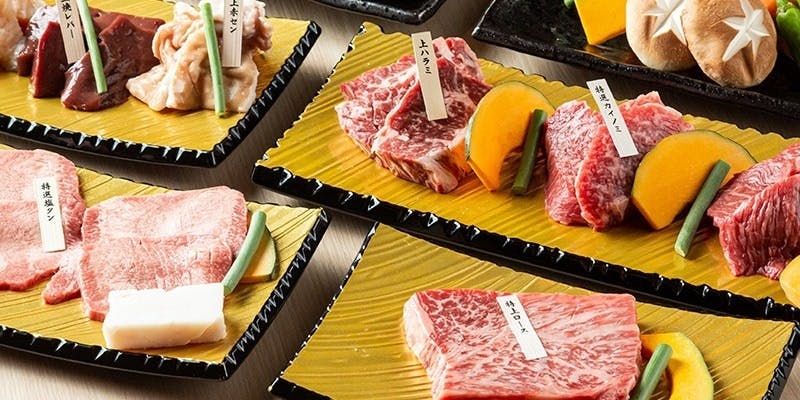 【月コース】特選シャトーブリアン、壺デカハラミ等を味わえる（全11品）