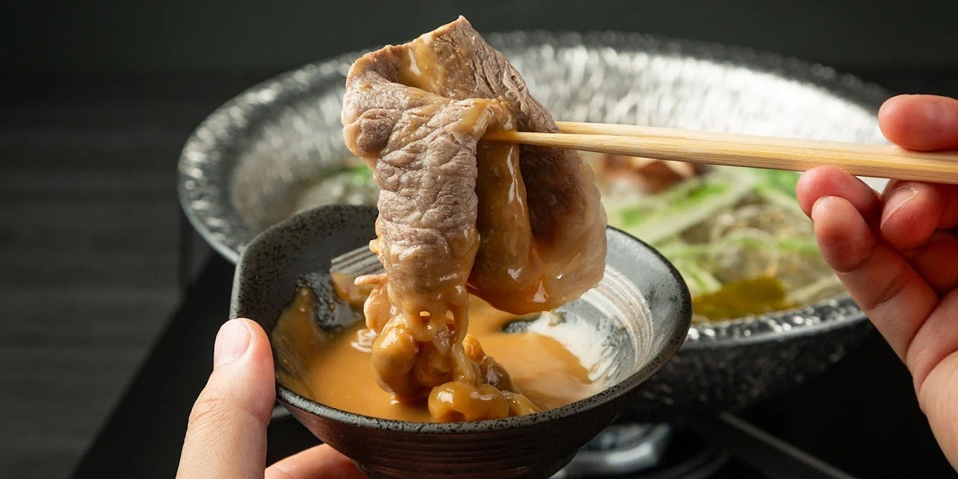 神戸和牛すき焼きしゃぶしゃぶ菊鶴 心斎橋店 - 画像7