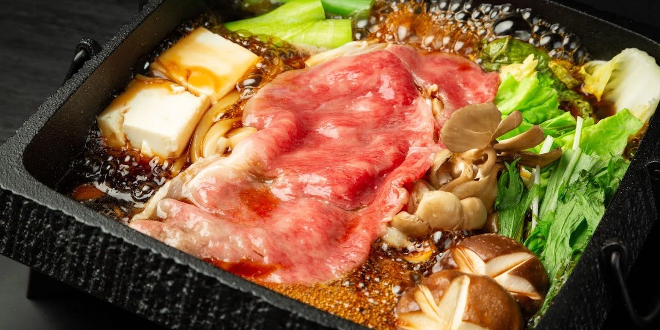 神戸和牛すき焼きしゃぶしゃぶ菊鶴 心斎橋店 - 画像4