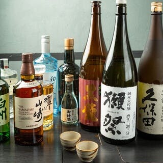 和牛の味を引き立てる厳選された日本酒