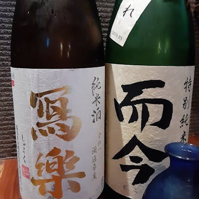 豊富な日本酒の品揃え
