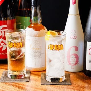 多彩なドリンクメニューで料理との相性抜群
