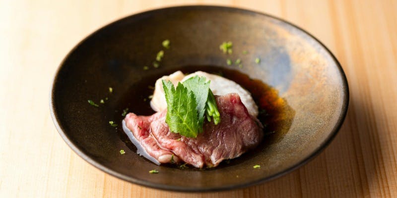 【プレミアムコース】カウンター/テーブル専用　和牛とトリュフのすき焼きなど贅沢なディナーコース