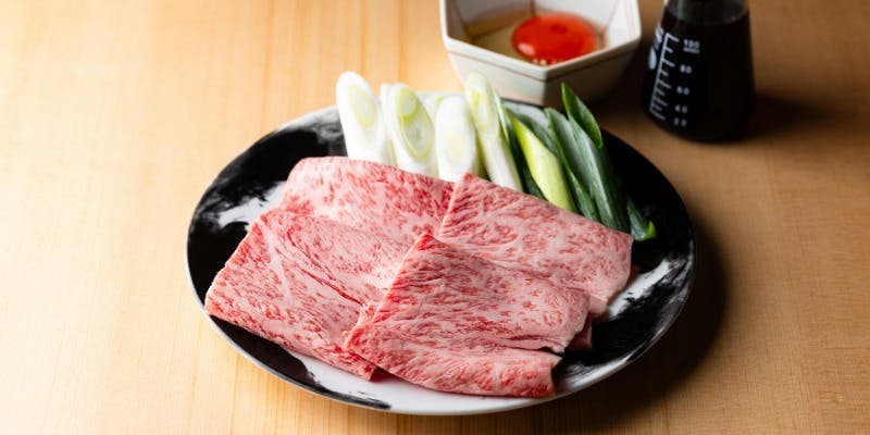 【六コース】　カウンター限定　和牛すき焼き含む全10品