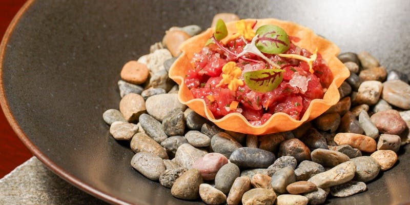 【本日のおまかせコース仔羊や鴨などをメインに季節の味覚を贅沢に楽しむプラン＋ワインペアリング付き