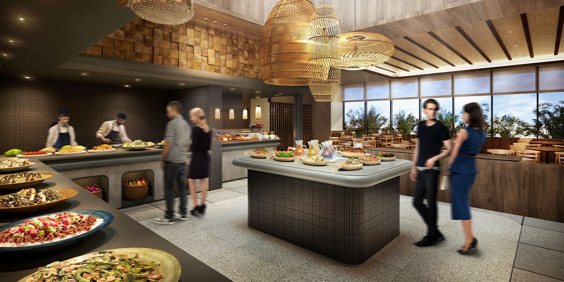 THE 7th TERRACE RYUKYU／ザ ロイヤルパーク ホテル アイコニック 那覇