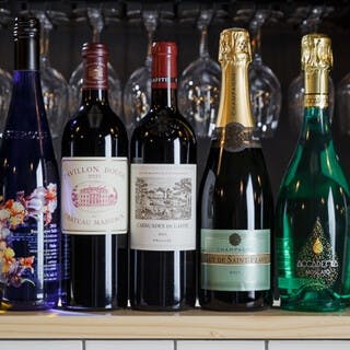 厳選されたワインと料理のマリアージュ