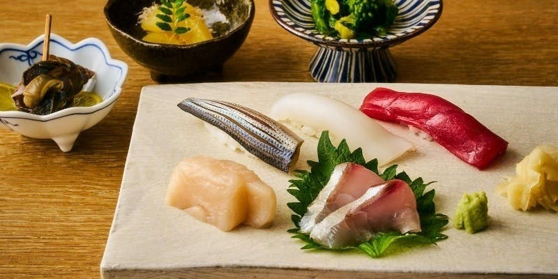  寿司おまかせコース＜虹の月＞（10/1～）