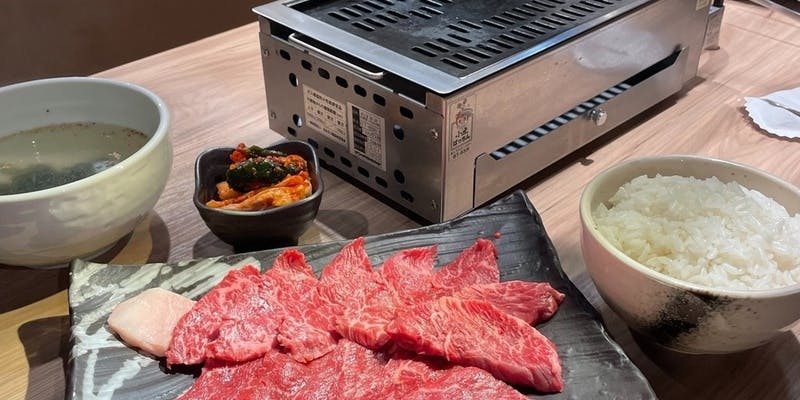 【ランチセット】選べる肉、スープ、ご飯、キムチ　1,200円～