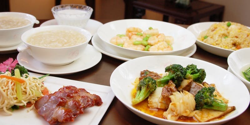 【全8品】前菜から中国茶まで揃う新館平日限定・軽やかランチコース