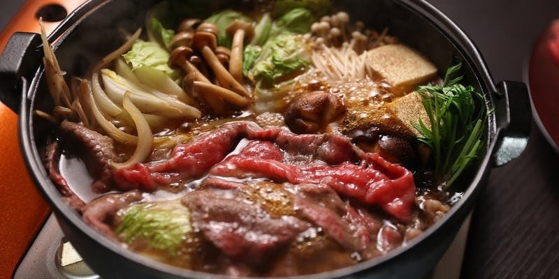 神戸牛すき焼きプレミアムコース