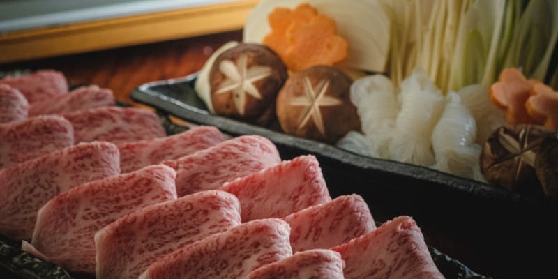 一笑のすき焼き【上コース】全7品 5,000円