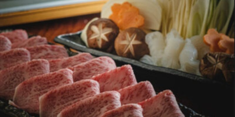 一笑のすき焼き【極上コース】全7品 7,300円