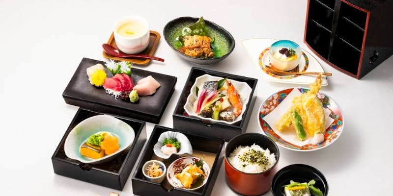 【LUNCH限定】ー季節の恵みを、彩り豊かに味わうお昼の会席ーさざんか　