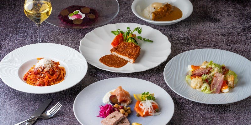 ーいろいろな味を少しずつ楽しめる、人気の洋食コースー テイスティングコース