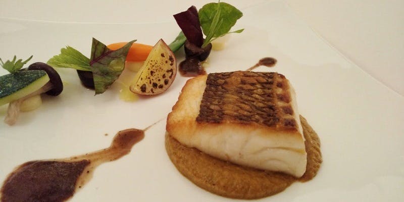 ランチ　お魚とお肉、両方…