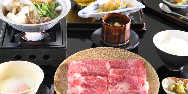 【期間限定】国産牛を味わう牛鍋御膳