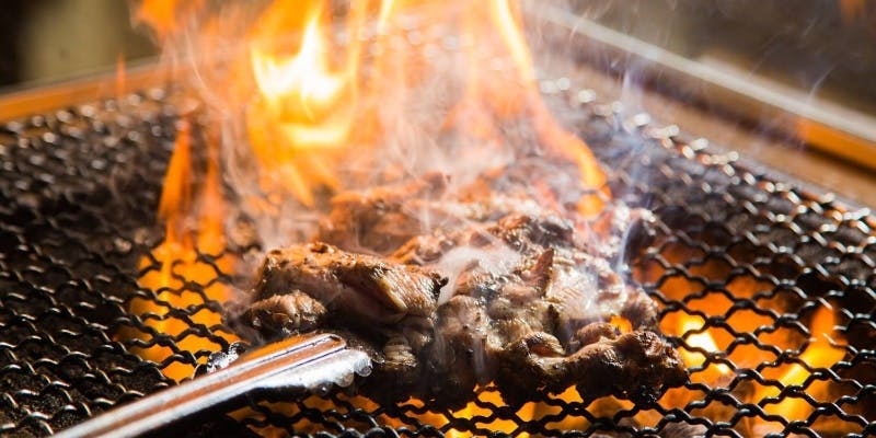 【雄潮コース】蟹や鮮魚刺に地鶏3種炭火焼、縞ホッケ味噌漬けや鯛釜飯 全7品