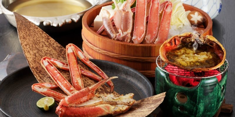 江坂店限定　一匹まるごとズワイガニを使った特別コース※時価　20000円～