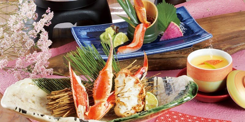 【かに会席】花つづり