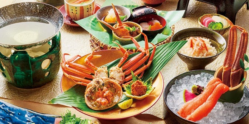 【背子かに＆かにしゃぶ会席】珠景