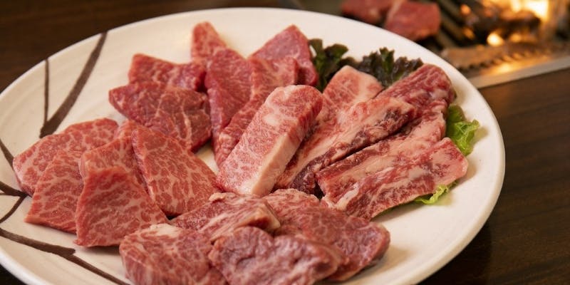 【贅沢コース】シャトーブリアン、サーロイン、特選ハラミ、希少部位など