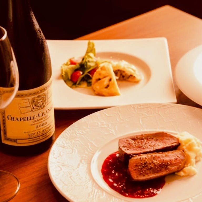 季節ごとに変わるコースメニュー