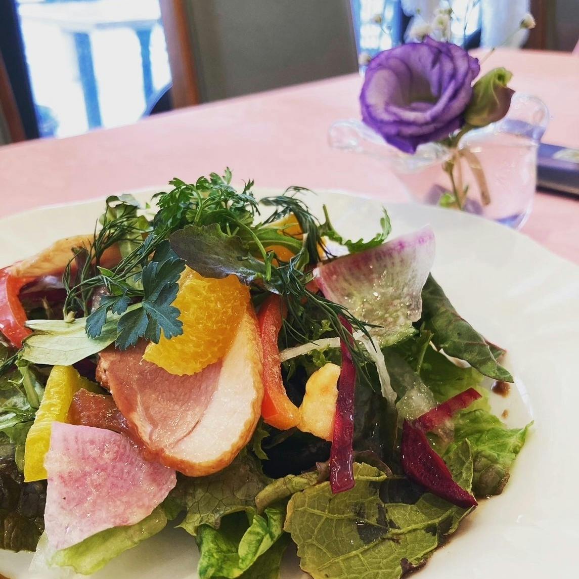 特製デザートで締めくくる至福の時間