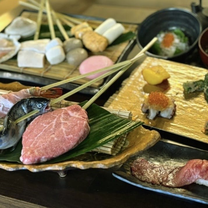 新鮮な食材を活かした炉端焼き