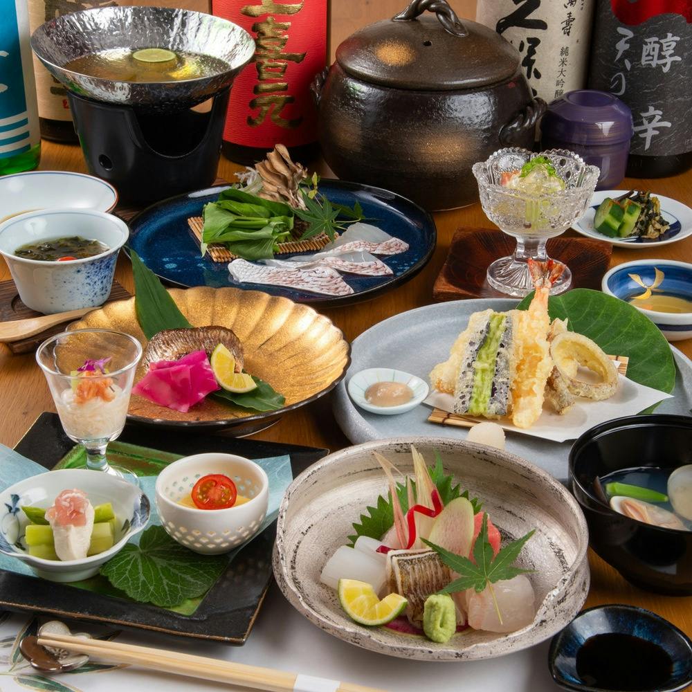 旬の食材を活かした本格和食