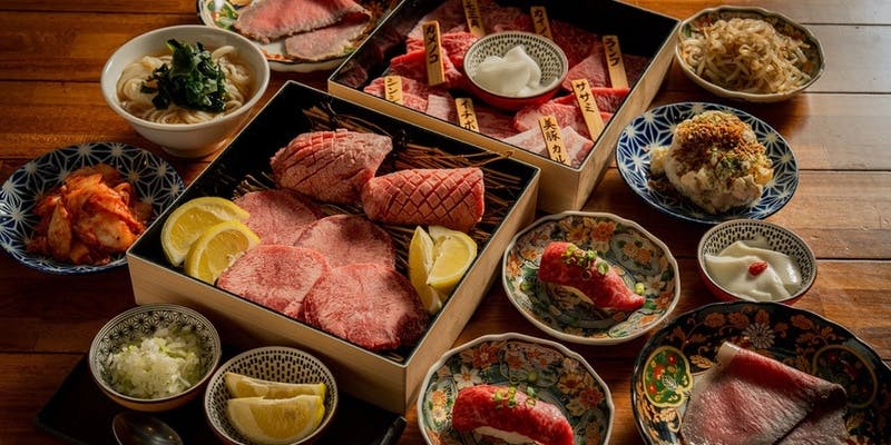 【平日限定】「YAKINIKU呑み」金土祝前日不可2h飲み放題付の飲みメインで焼肉を軽くつまめるコースです！