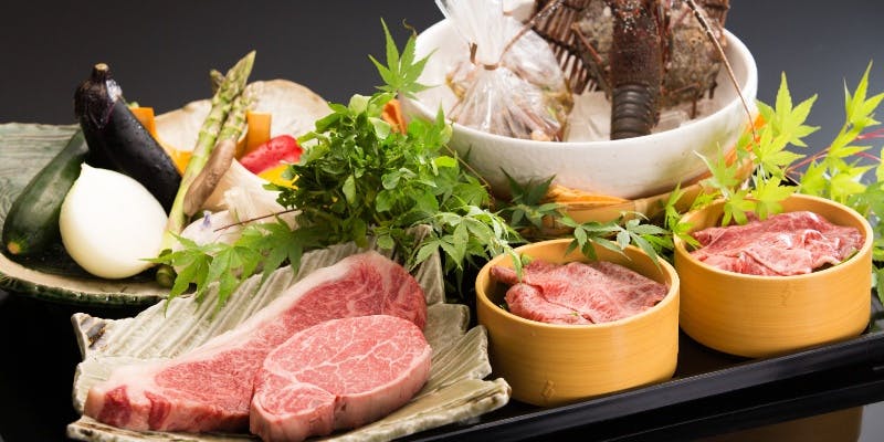 【黒壁】鉄板焼会席