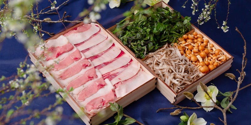 月鍋コース（熊鍋）（個室確約）