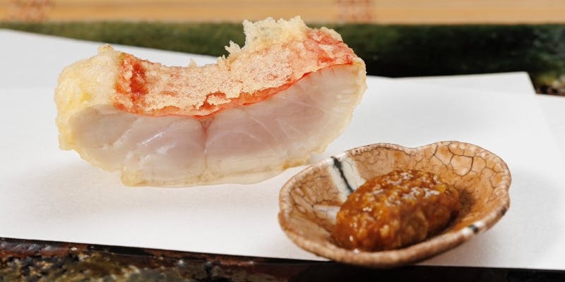 【Xmas2025】乾杯シャンパーニュ付き 厳選素材を含む天ぷらの贅沢なコース！