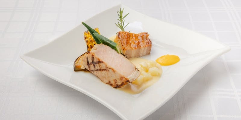 【京懐石フレンチ・おまかせコース】四季折々の厳選食材で彩る至福の京懐石フレンチを堪能（全8品）