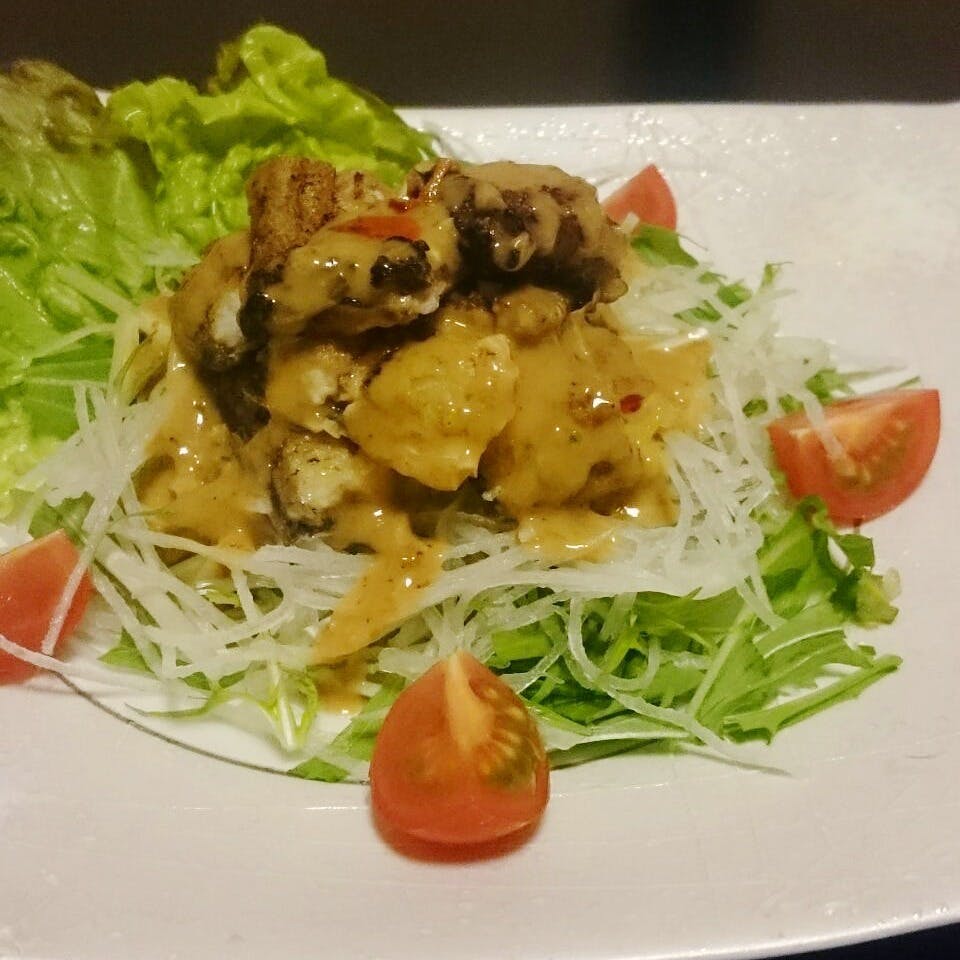 新鮮な食材を使った多彩なメニュー