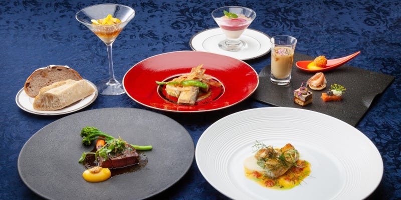 【Menu Prefixe Aコース】気軽に愉しむ山海ランチ