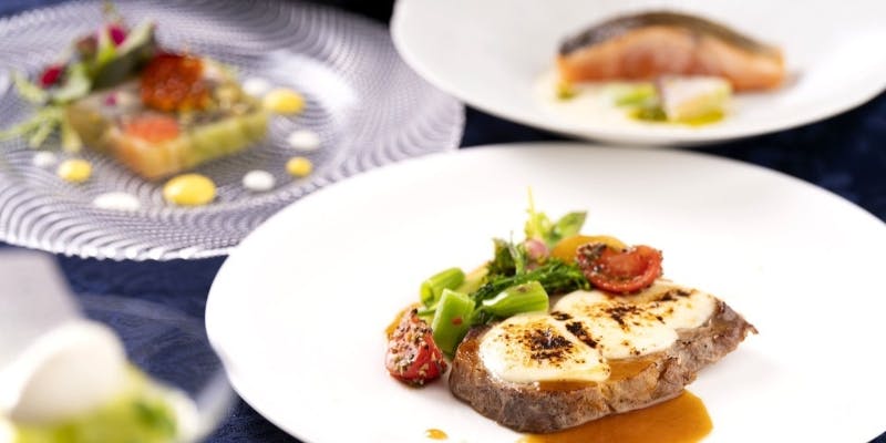 【Menu Prefixe Bコース】魚と肉を味わう贅沢ランチ