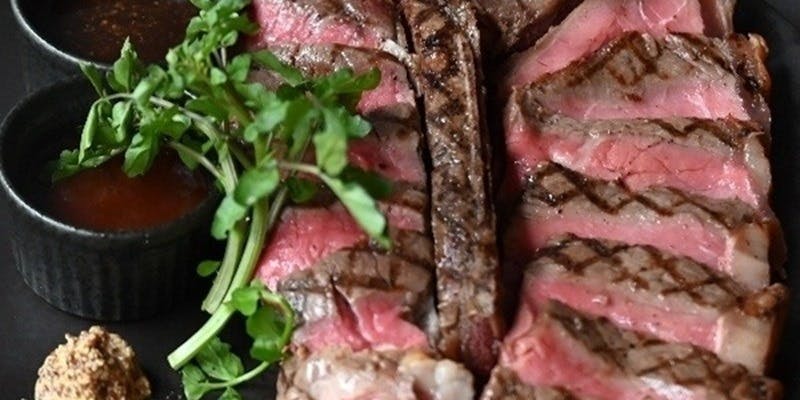 【ラスベガススタイル】Tボーンステーキコース全7品！＋2時間飲み放題