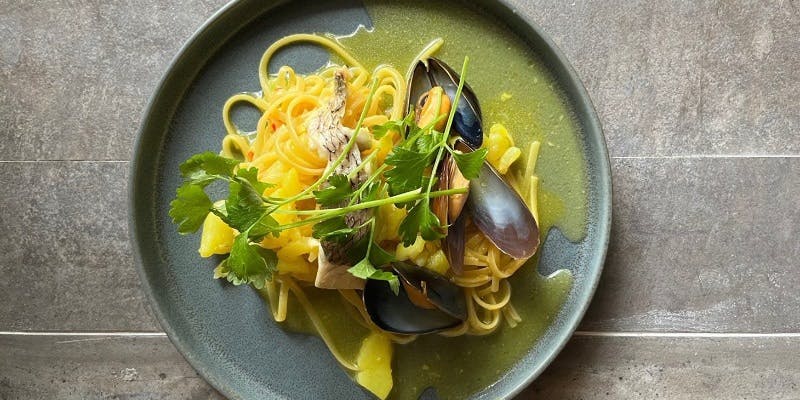 【ランチコースB】スープ、前菜、メイン、ドルチェなど