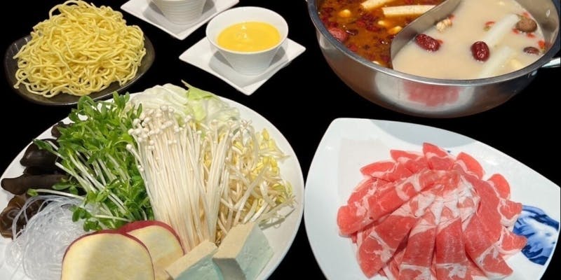 【火鍋コース】平日ランチタイム限定のお得な火鍋コース（平日ランチ限定）