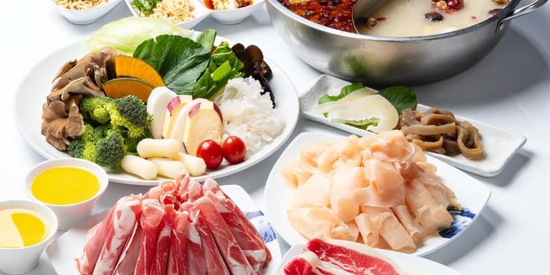 【疲労回復コース】牛バラ肉と鶏胸肉でたんぱく質を補給。南瓜やなすなどの緑黄色野菜で疲労回復をサポート